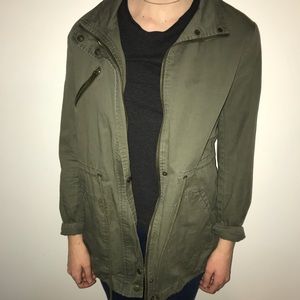 Army green jacket